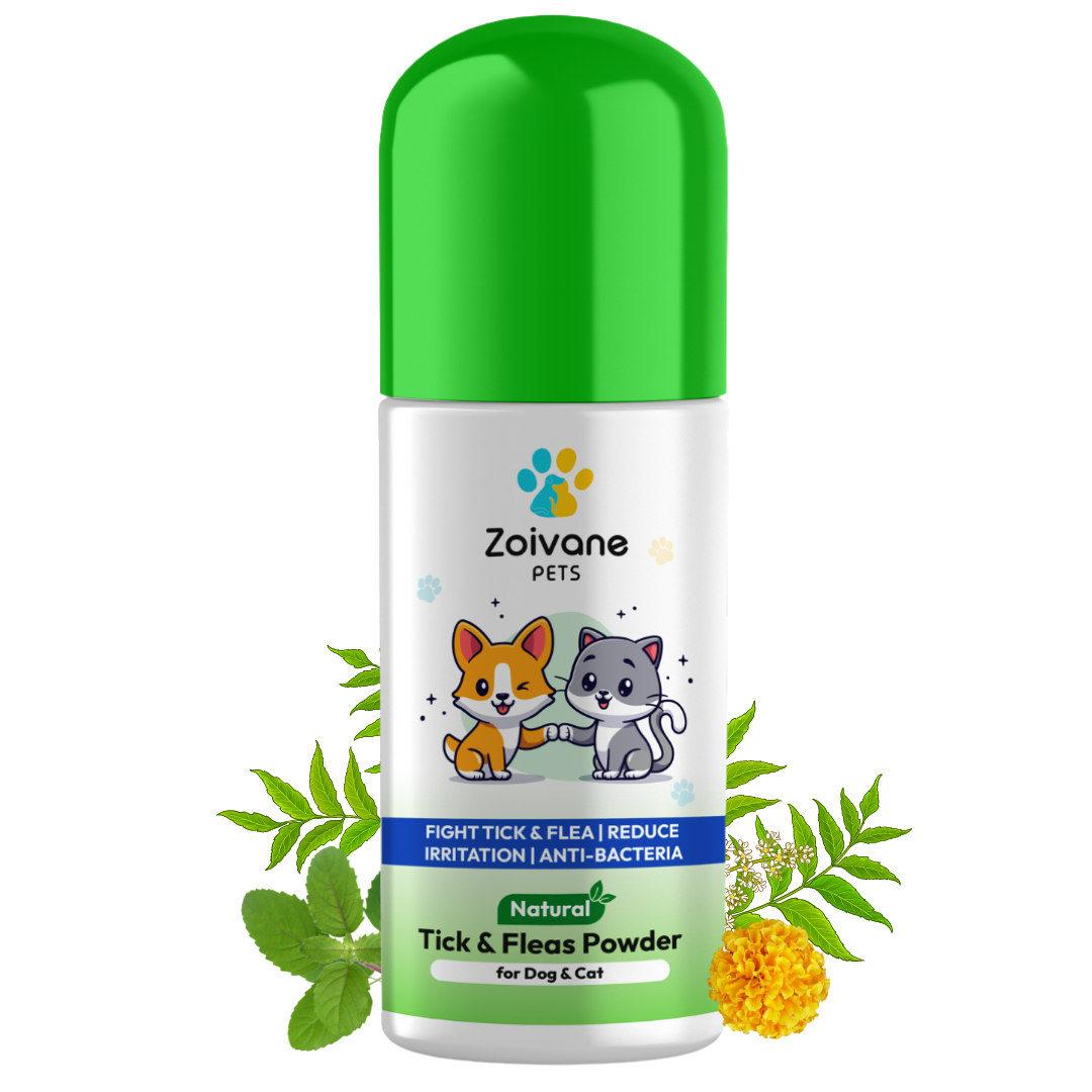 Zoivane Pets Anti-Tick and Flea Powder For Dogs& Cats 150grams