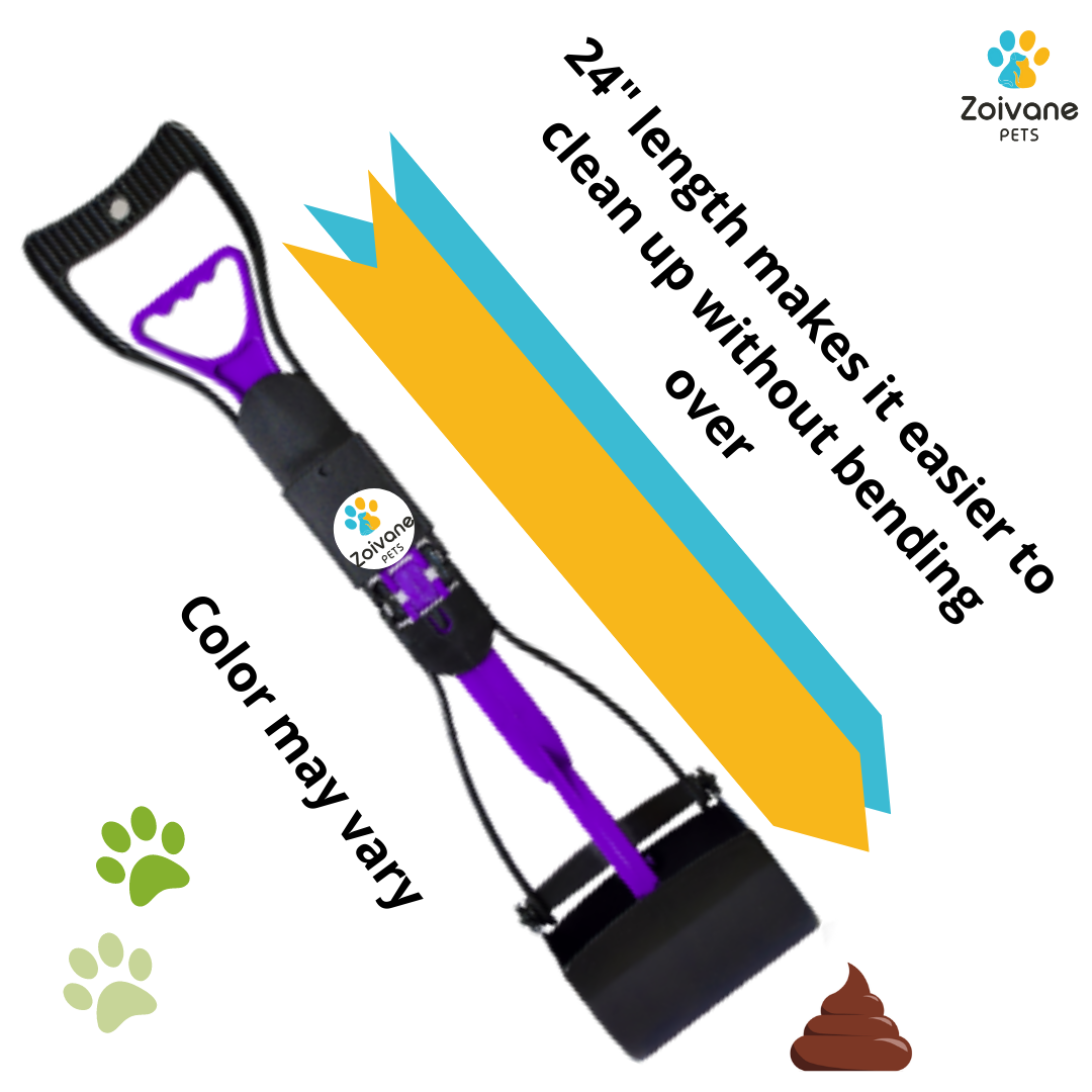 Zoivane Pets Poop Scooper  For Dogs & Cats- Easy and Hygienic Waste Removal for Pets