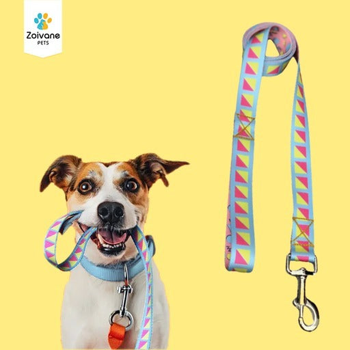 Zoivane Pets Printed Leash For Dogs – Walk in Style! {Patterns May Vary}