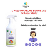 Zoivane pets Fragrance-Free Pet Odor Eliminator Spray - Effective, Non-Toxic, and Safe for All Surfaces