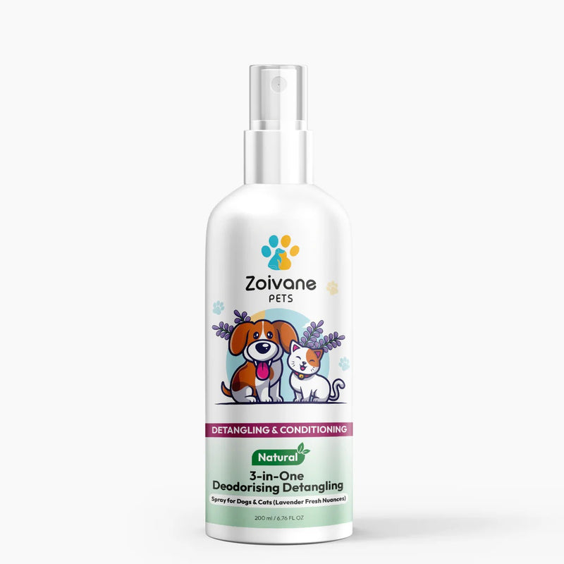 Zoivane Pets 3-in-1 Detangling Deodouring Spray | 100ML