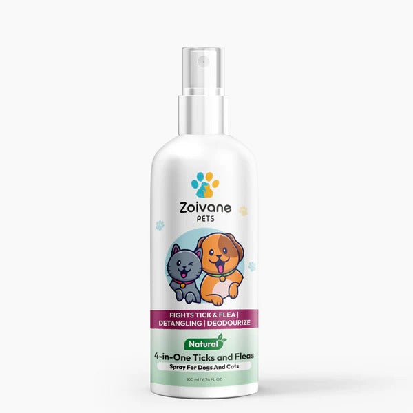 Zoivane Pets 3-in-1 Detangling Deodouring Spray | 100ML