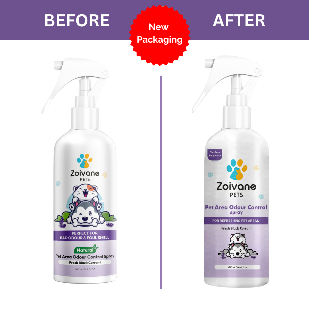 Zoivane Pet Odor Remover with Black Currant Fragrance - Effective, Non-Toxic, and Safe for All Surfaces - 200ml