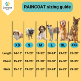 Dog Raincoat XL "Dogs Just Wanna Have Fun!" Printed Raincoat For Dogs, Labrador, Golden Retriever, Shihtzu, German Shepherd & Similar (Pack of 1)