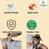 Zoivane Pets Pet Wipes For Kittens & Cats| Green Apple Fragrance | Gentle and Effective Cleaning for Your Furry Friends -  (100 Wipes X 2 Pack)