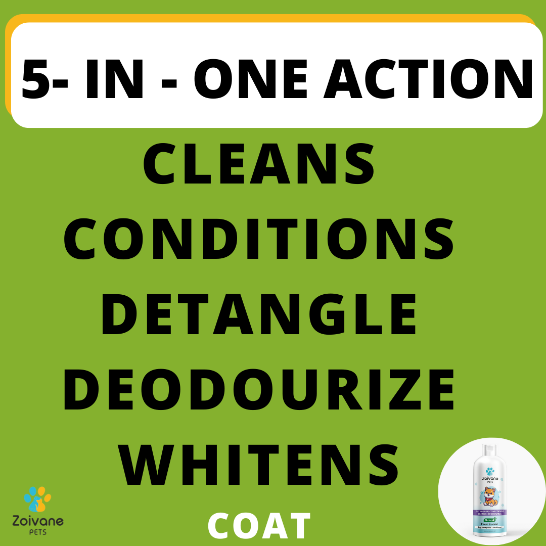 EXTRA WHITE 5 IN 1 CAT SHAMPOO AND CONDITIONER