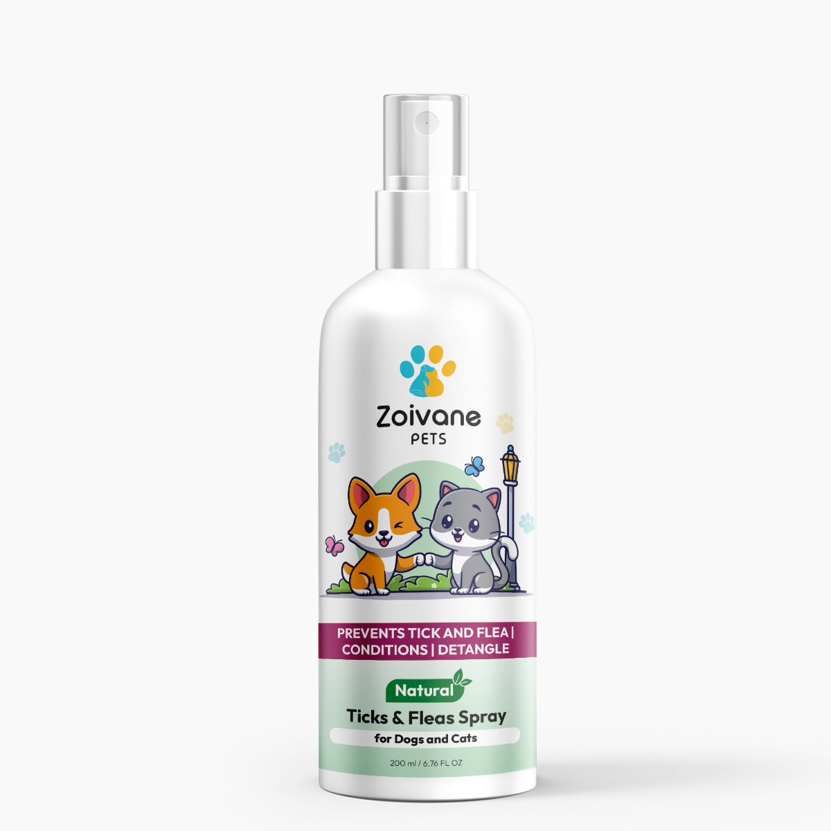 Waterless Shampoo For Dogs & Cats 200ml